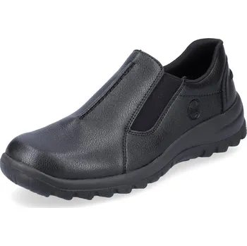 Dámské tenisky Dámská obuv celoroční, kožená RIEKER DC L7175-00 černá 38