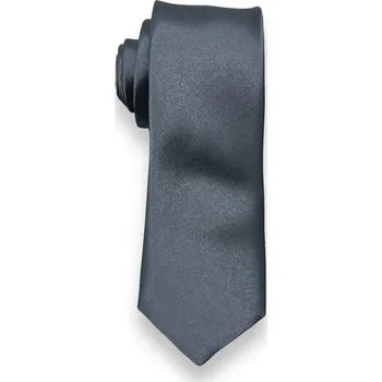 Kravata Fashion Pánská šedá kravata Barva: Šedá