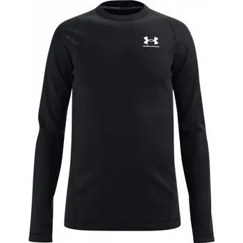 Chlapecké oblečení Dětské kompresní tričko s dlouhým rukávem Under Armour CG ARMOUR LS K černé 1366372-001 - YXL | UK 2,5 | US 3