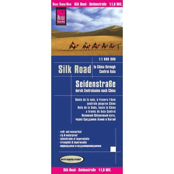Reise Know-How Verlag mapa Silk Road 1:2 mil.
