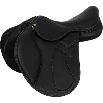 Jezdecké sedlo ACAVALLO Sedlo skokové Modigliani Acavallo, vlněné polštáře, černé Velikost posedlí: 18", Šířka komory: nastavitelná