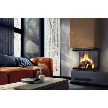 Krbová vložka Krbová vložka NBC 8 třístranné prosklení