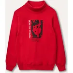 Chlapecká mikina - Winkiki WTB 22120, červená Barva: Červená, Velikost: 164