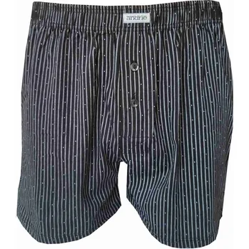 Trenýrky Andrie PS 5752 černé pánské trenýrky Barva: černá, Velikost: 3XL