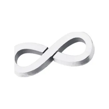 Přívěsek Šperky4U Ocelový přívěšek korálek - nekonečno - OK1483-ST