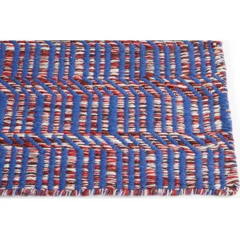 Koberec HAY Koberec Radio 140x200 cm, red / blue