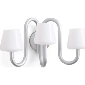 Nástěnné svítidlo HAY Lampa Apollo Wall Sconce, white opal glass