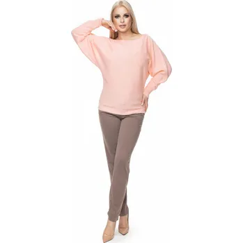 Dámský svetr PeeKaBoo Dámský těhotenský svetr Isaszeg lososová Univerzální