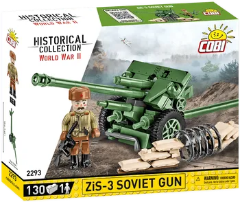 Stavebnice COBI COBI World War II 2293 ZiS-3 Soviet Gun