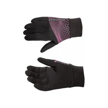 Rukavice Progress COOLIO GLOVES černá/růžová 3-4; Černá rukavice