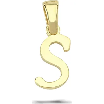 Přívěsek Lillian Vassago Zlatý přívěsek písmeno S LLV03-GP002-S Barva zlata: Žlutá