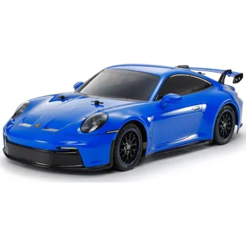 RC model auta Tamiya Porsche 911 GT3 (992) KIT 1:10 modré