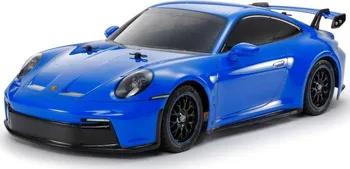 RC model auta Tamiya Porsche 911 GT3 (992) KIT 1:10 modré