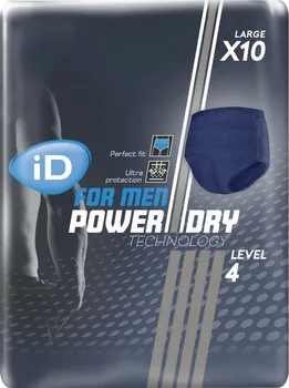 Inkontinenční kalhotky Ontex iD Pants for Men Level 4 Medium 12 ks