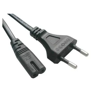 Napájecí kabel Kabel síťový napájecí 230V EU 2PIN, délka 1,8m