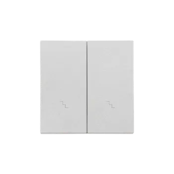 vypínač SIMON TKW6/2/143 Kryt 2 násobný pro přístroje spínačů a tlačítek bílá