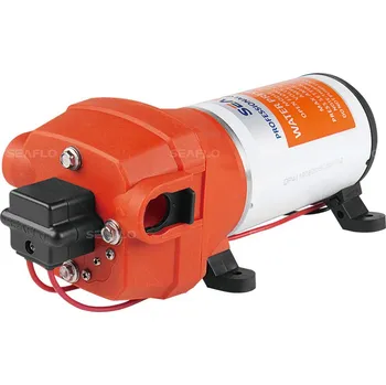Čerpadlo Seaflo 41 typ SFDP1-045-040-41 Membránové čerpadlo, 17 l/min, 2.8 bar, 12 V DC, PP/SP/EPDM, PS/ BP