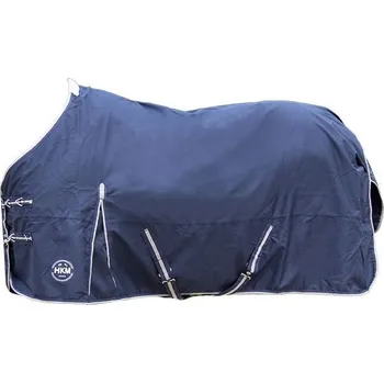 Deka pro koně HKM Deka výběhová Eco Light HKM, 100 g, deep blue Délka zad: 155 cm
