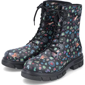 Dámská zimní obuv Dámská kotníková obuv Z9120-90 Rieker multicolor Barva: multi, Velikost: 37