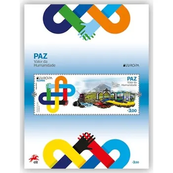 Poštovní známka (2023) MiNr. 667 ** - Portugalsko Azory - BLOCK 76 - Europa: Mír
