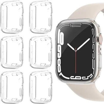 Příslušenství k chytrým hodinkám Ochranné silikonové pouzdro na Apple Watch - 6 kusů 45 mm