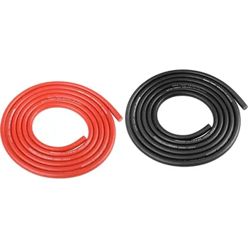 RC vybavení Silikonový kabel 3,5qmm, 14AWG, 2x1metr, černý a červený