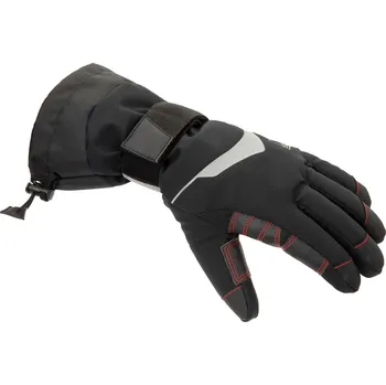 Rukavice DECATHLON Nepromokavé rukavice na jachting Offshore 900 XL ČERNÁ|ČERVENÁ