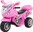 Dětská elektrická tříkolka Racing, růžová