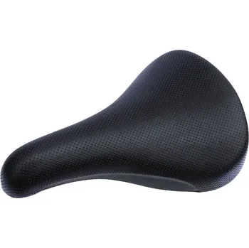 Sedlo na kolo sedlo SMP polyuretan ďubkované Černá