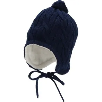 Čepice Zimní čepice Sterntaler 4701755/300 tmavě modrá 45