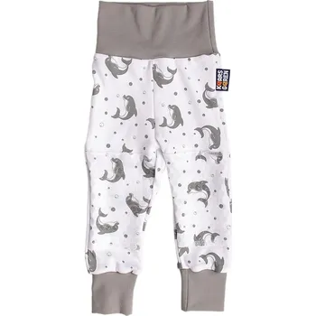 Kaarsgaren Kalhoty s protiskluzem bio delfín šedý lem velikost 80