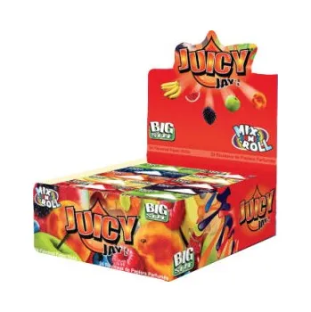 Papírky Juicy Jay's Rolls, Mix příchutí, 5m v balení | box 24ks