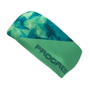 Sportovní čelenka TR HDB PRINT sportovní široká čelenka mint crystal UNI