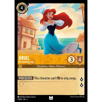 Karetní hra Ariel 001/204 - The First Chapter Typ karty: Standard