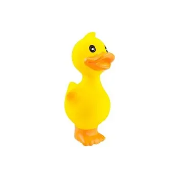 Hračka pro psa Stojící kačenka se zvukem 9,5 cm