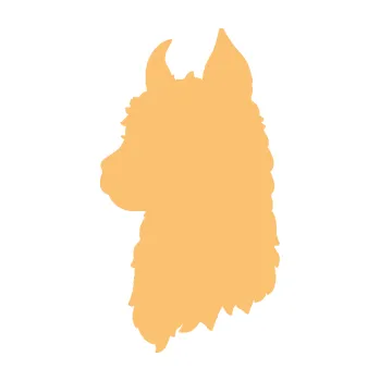 Samolepící dekorace Lama 006 levá silueta (08 - béžová) SAMOLEPKA NA AUTO, NÁLEPKA, FÓLIE, POLEP, TUNING, VLASTNÍ TEXT, TISK, AUTOSAMOLEPKY.cz, POLEPY, OBRÁZEK, LOGO, 3D STICKERS