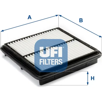 Filtr do auta Vzduchový filtr UFI (30.102.00)