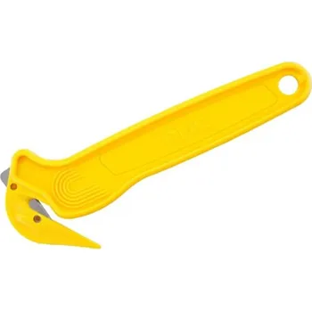 Pracovní nůž Žlutý plastový bezpečnostní jednorázový nůž