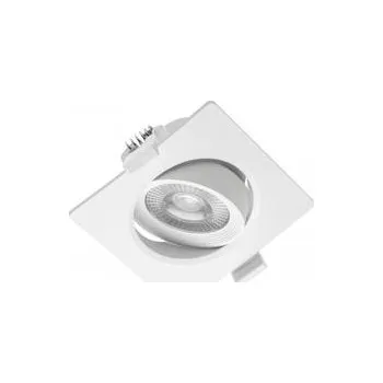 Svítidlo GTV VOLARE LED svítidlo, čtvercové, downlight, CCT, 7W, 630lm, AC220-240V, PF>0.5, RA>80, IP20, 38°