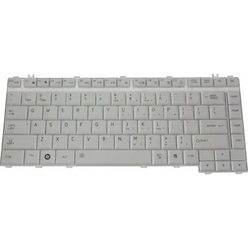 Náhradní klávesnice pro notebook Klávesnice TOSHIBA L200 L300 L300D / WHT