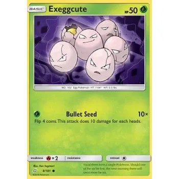 Volný čas Pokémon TEU 008/181 Exeggcute - Team Up Stav: Excellent, Verze: NORMAL