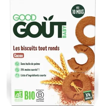 Dětská výživa Good Gout BIO Kakaová kolečka (80 g)