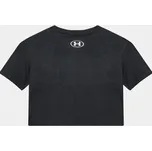 Under Armour T-Shirt Ua Crop Sportstyle Logo Ss 1380878 Černá Loose Fit L