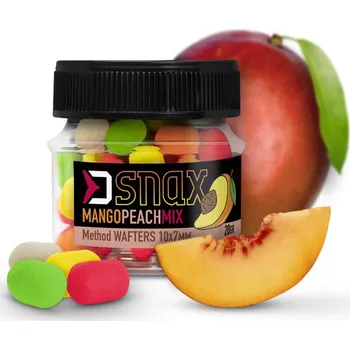 Boilies Nástraha MIX D SNAX WAFT 10x7mm/20g Mango-Broskev