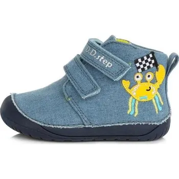 Dívčí obuv D.D.step barefoot obuv C070 349 A royal Blue, velikost 22