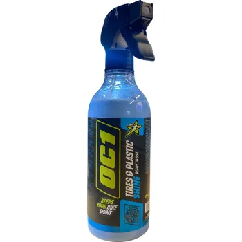 Čistič plastových dílů OC1 Bike Tires & Plastic Shine (450 ml)