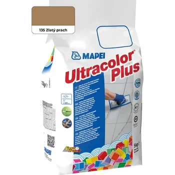 MAPEI ULTRACOLOR PLUS 135 ZLATÝ PRACH Hydrofobní spárovací tmel 5kg 6013545AU