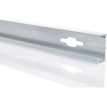 Hüppe rozšiřovací profil 200 x 1,5 cm, stříbrná lesk 178006092