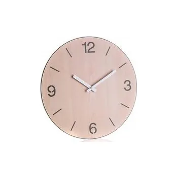 Hodiny HOME DECOR Hodiny nástěnné WOOD 30cm