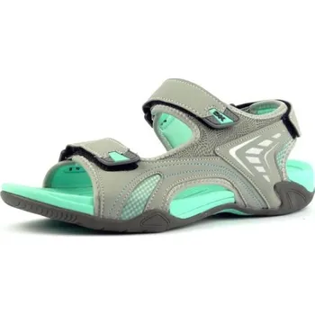 Dámské sandále DK sandále CIKO 3431 grey/tyrkys, velikost 38